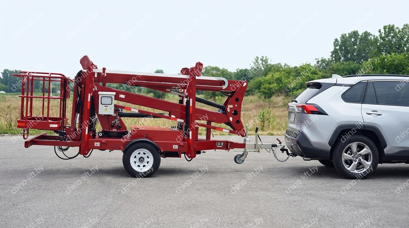 Какой автомобиль подойдет для буксировки прицепного подъемника
